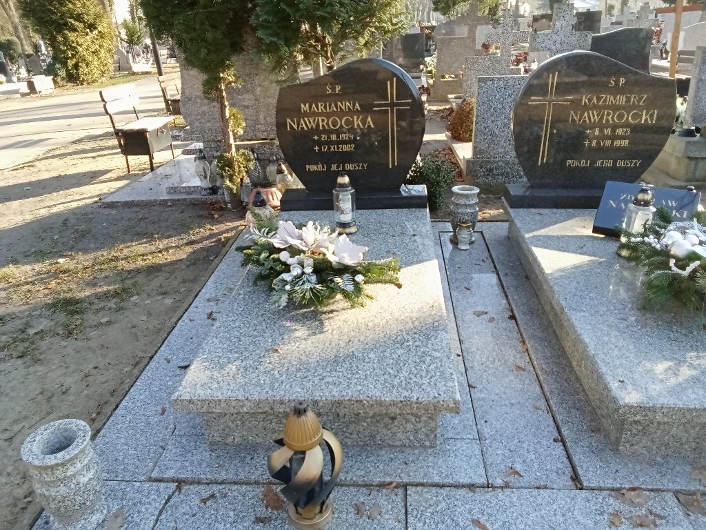 Grób MARIANNA NAWROCKA