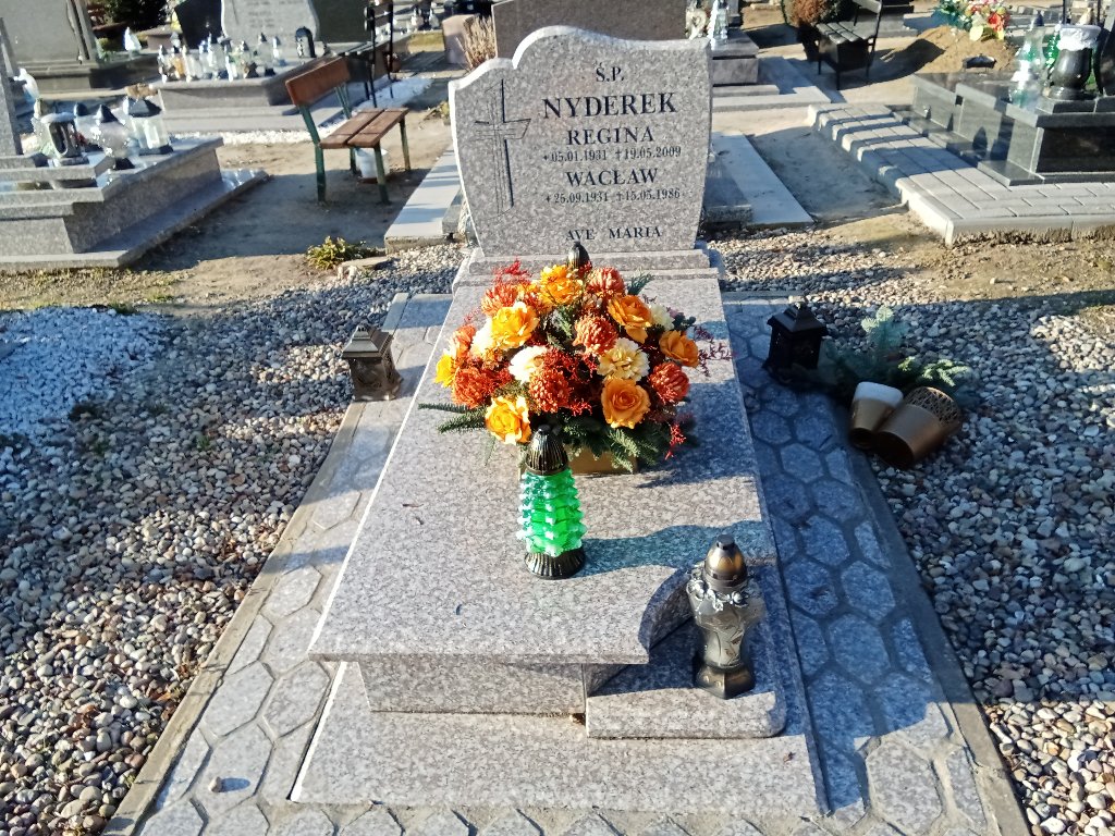 Grób WACŁAW NYDEREK