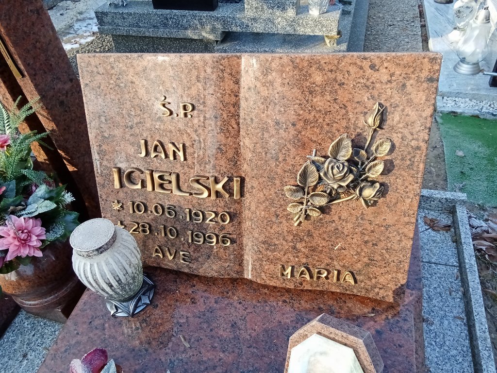 Wiktoria IGIELSKA  1928 Pyrzyce - Grobonet - Wyszukiwarka osób pochowanych