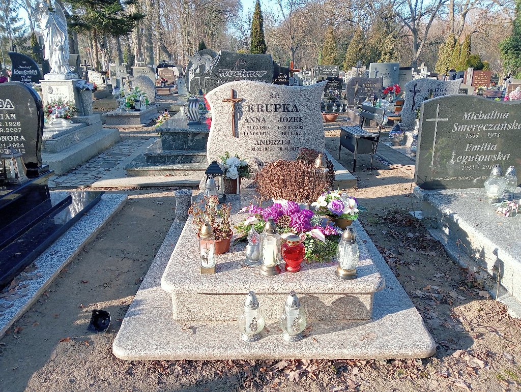 Grób ANNA KRUPKA