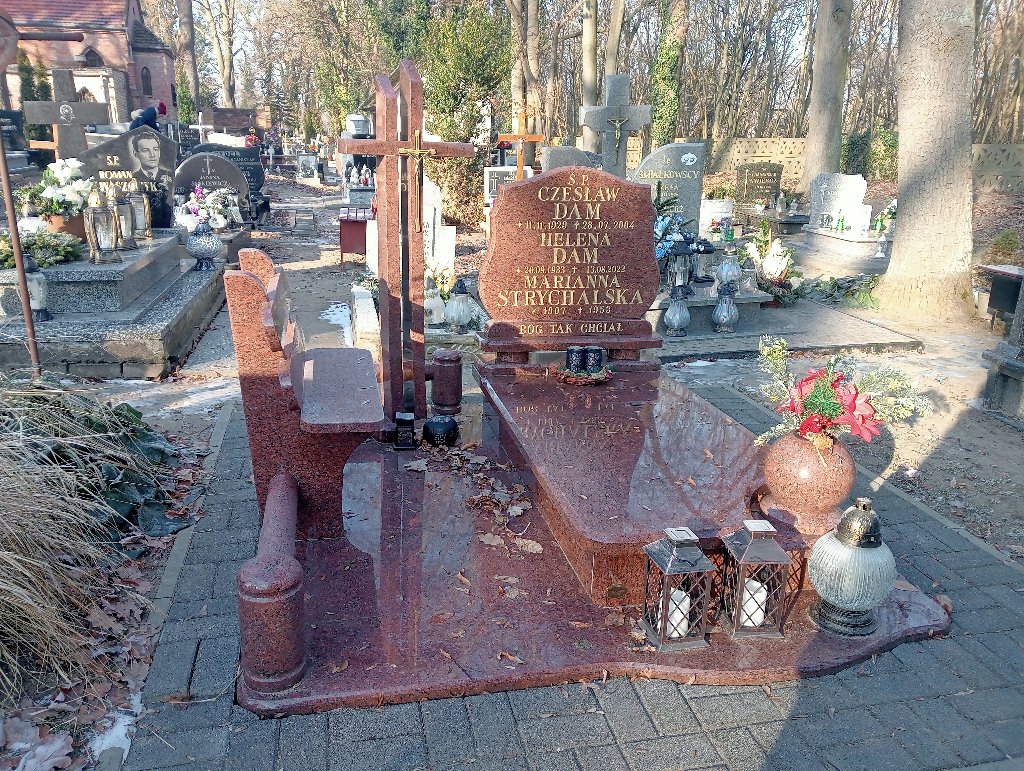 Grób MARIANNA STRYCHALSKA