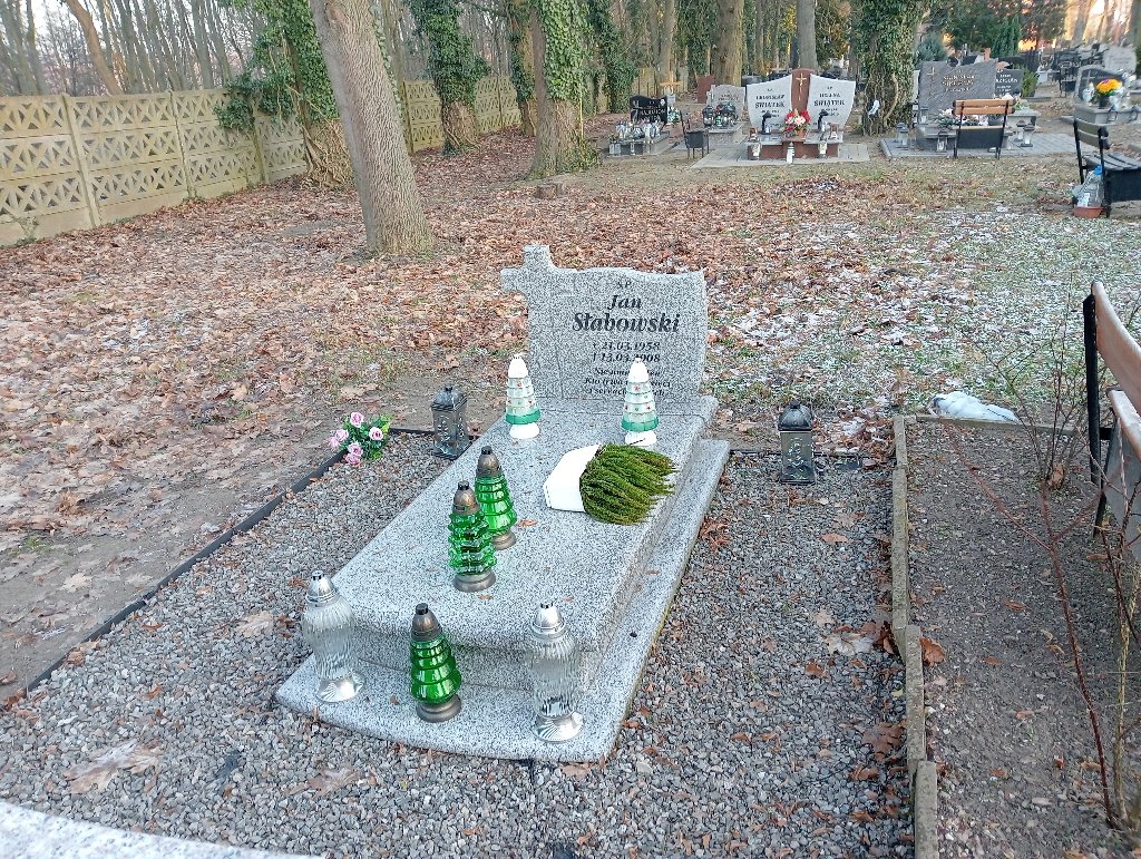 Grób JAN SŁABOWSKI