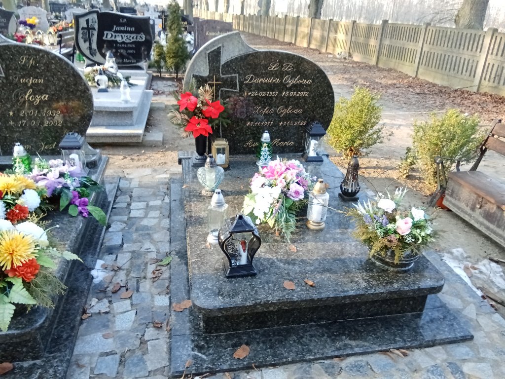 Grób ZOFIA OGŁOZA