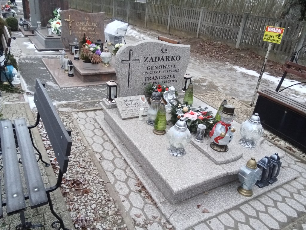 Grób GENOWEFA ZADARKO