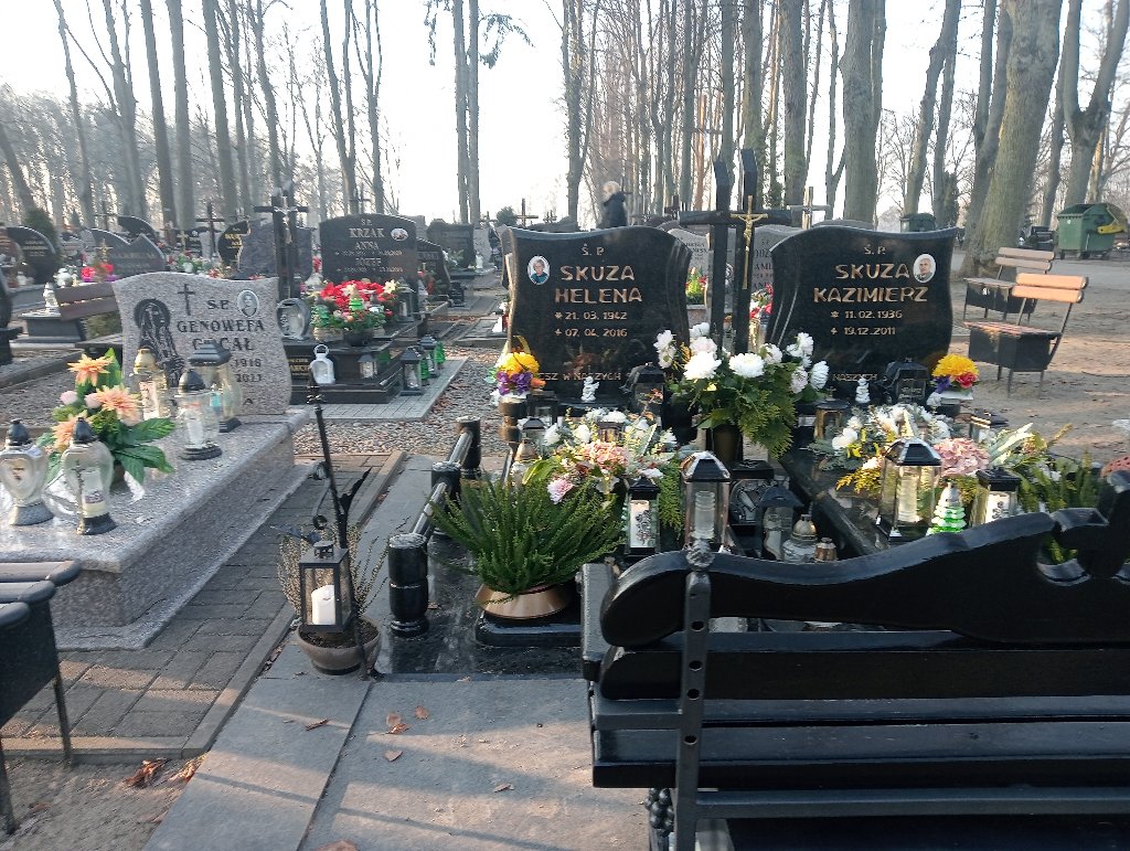 Grób HELENA SKUZA