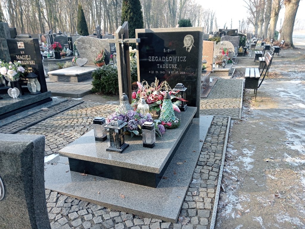 Grób TADEUSZ ZEGADŁOWICZ